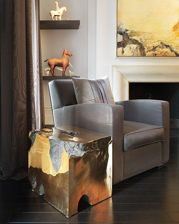 تصميم مميز يحوّل بعض العناصر الطبيعية الى ما يشبه الذهب
