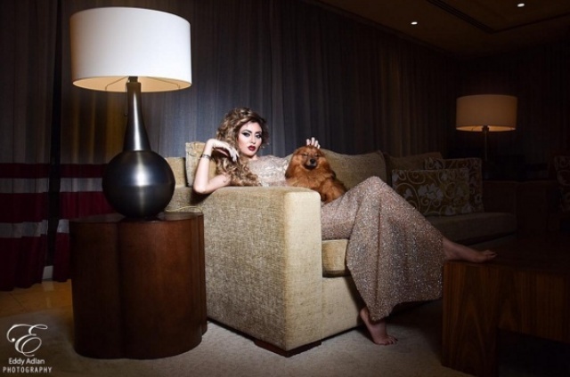 موضة الكلاب مع الفنانات...  تبنٍ ومدراس وبيوت بآلاف الدولارات