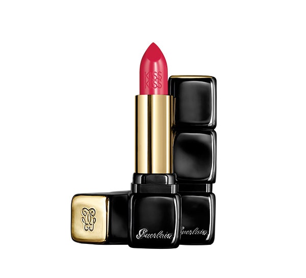 أحمر كرزي Guerlain Rouge Kiss Kiss in Red Love no.324

