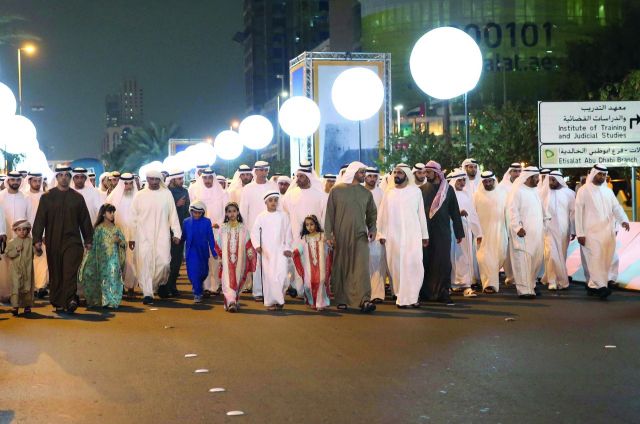 لوحات تراثية رائعة في مهرجان «قصر الحصن» في أبو ظبي
