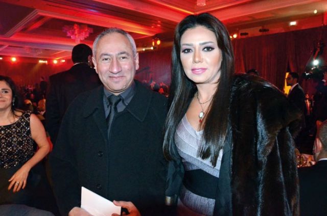 رانيا يوسف وزوجها
