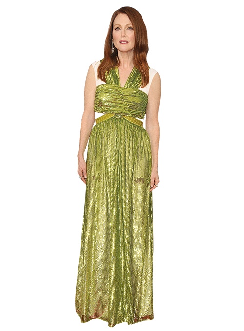 جوليان مور بفستان من Givenchy