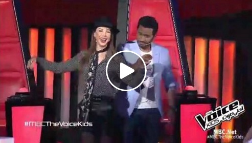 بالفيديو - وصلة رقص بين نانسي عجرم وتامر حسني تشعل مواقع التواصل الإجتماعي