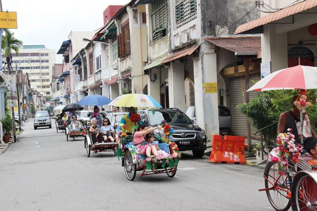 جورج تاون في ماليزيا مشهد فني مدهش
