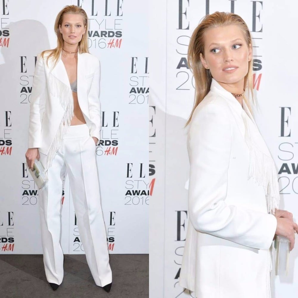 TONI GARRN IN HUGO BOSS