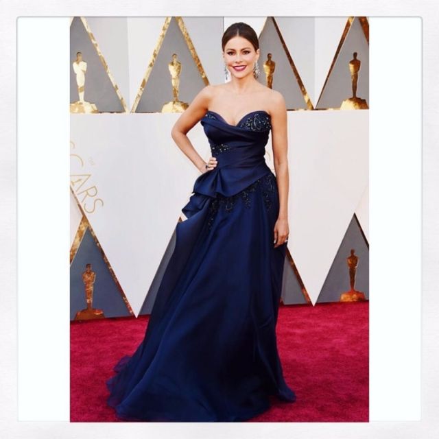 Sofia Vergara in Marchesa