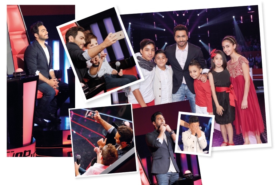 خاص لها- تامر حسني: لا مجاملة في الفن ولا حتى في المشاعر