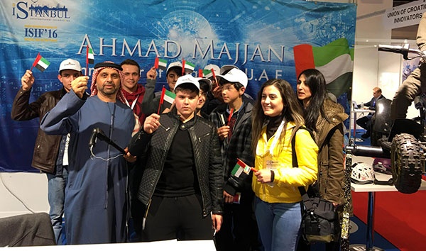 الإماراتي مجان يفوز بذهبيتين وفضية وبرونزية للاختراعات الدولية