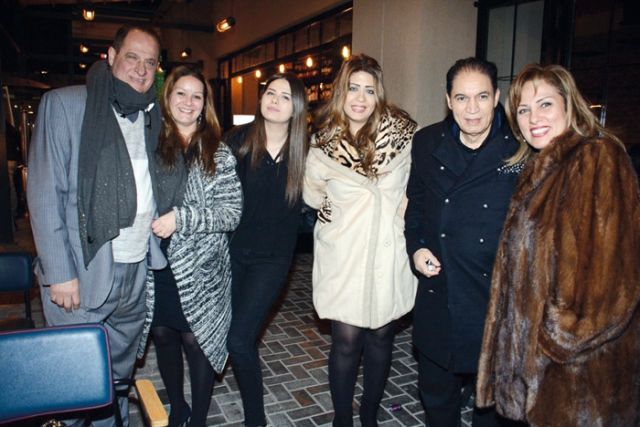 هاني مهنى وأسرته والمهندس يحيى الكومي