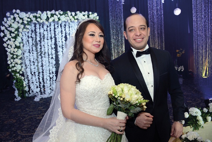 النجوم يهنئون خالد زكي بزفاف ابنه