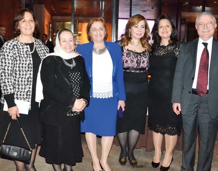 نجوم السياسة والإعلام في وداع سفير لبنان في القاهرة