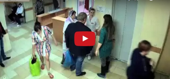 بالفيديو - شاهدوا امرأة تسرق رضيعة من مستشفى بسهولة تامة!