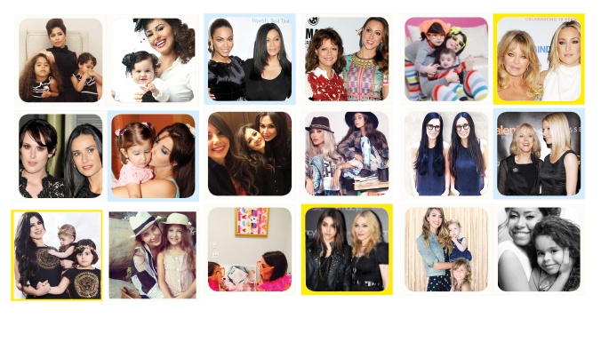 نجمات ورثن الجمال عن والداتهن... وهذا ما أورثنه لبناتهن