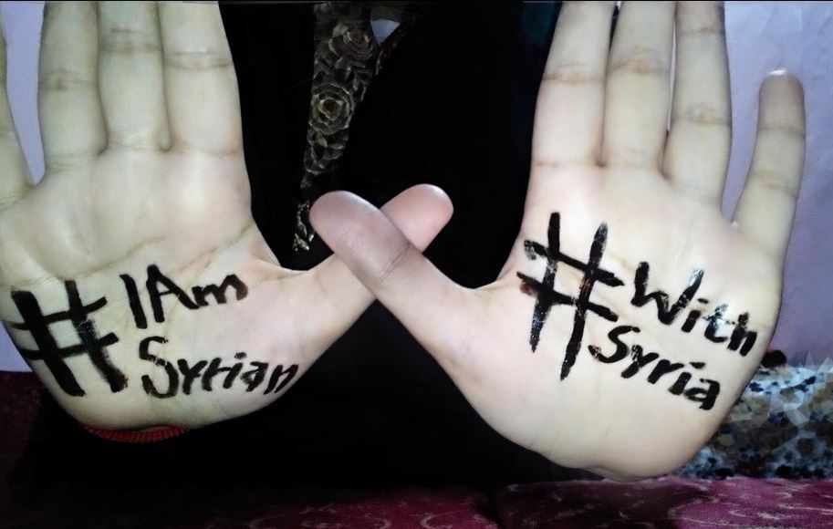 بالفيديو والصور – هكذا تضامن نجوم العالم لوقف الحرب السورية