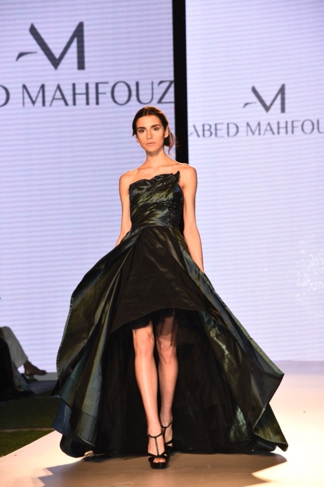 Abed Mahfouz at Arab Fashion Week