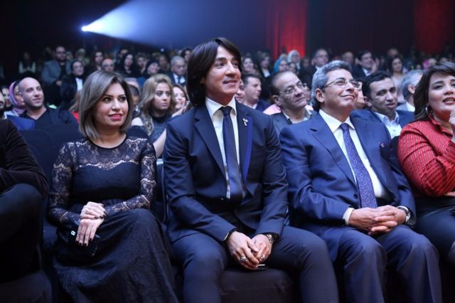 محمود سعد وهاني البحيري بين الحضور