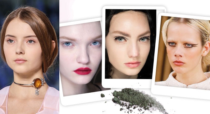 اقتبسي خطوط 
الماكياج وألوانه  من عروض الأزياء الراقية - ربيع وصيف 2016