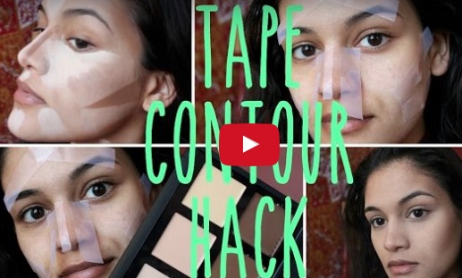 بالفيديو- وضعت على وجهها أشرطة لاصقة شاهدوا ماذا حصل بعد إزالتها!