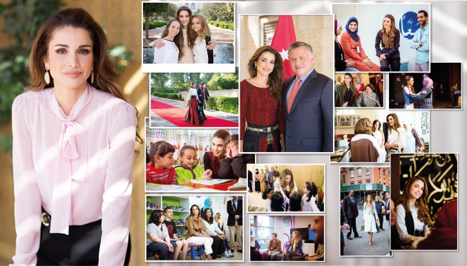 ثلاثة أيام في الأردن مع الملكة رانيا العبدالله