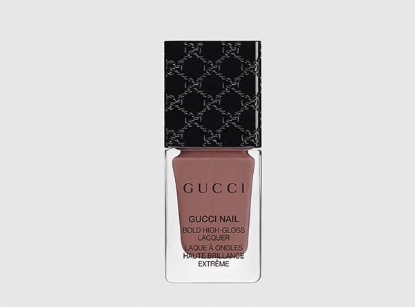 ترابي دافىء Gucci Bold High-Gloss Nail Lacquer in Dark Anemone no.075
