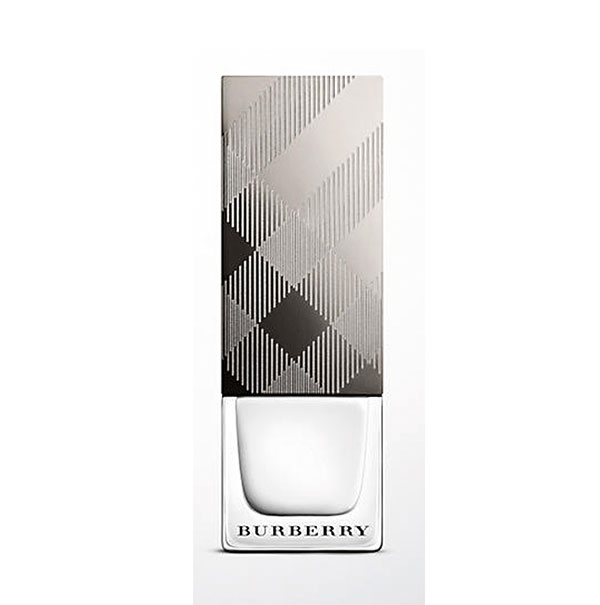 أبيض ثلجي Burberry Velvet & Lace Collection Nail Polish in Optic White no.440

