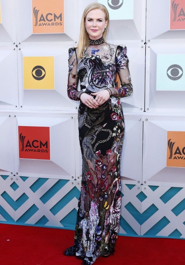 Nicole in Alexander McQueen