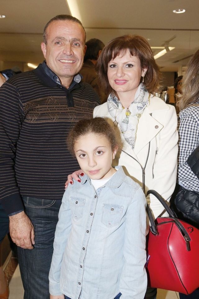 ايلي جعجع وعائلته