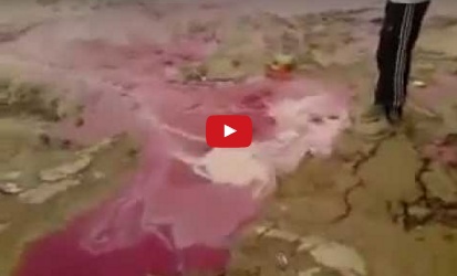 بالفيديو- شيء غريب يخرج من باطن الارض... سيصيبكم بالحيرة!