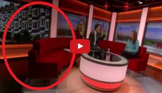 بالفيديو-  مرور شبح أمام كاميرا BBC ومتحدثة القناة ترد... ماذا قالت؟