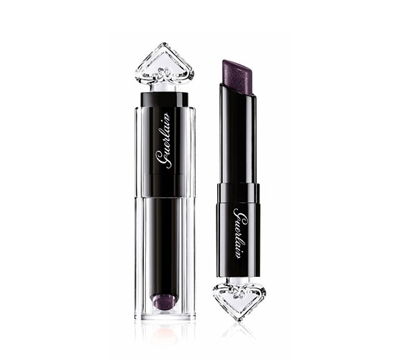 Guerlain La Petite Robe Noire Deliciously Shiny Lip Colour In Black Perfecto no. 007
