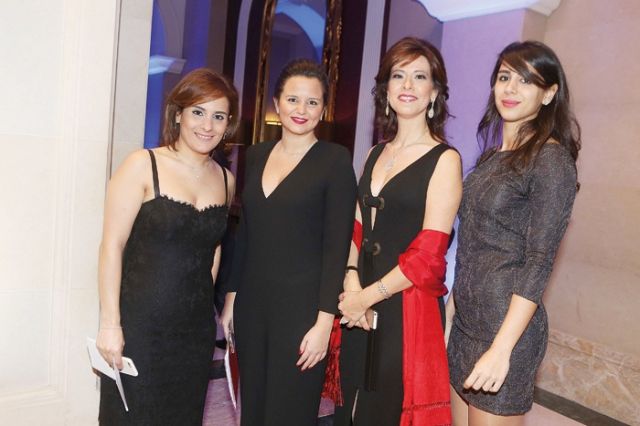 زينة شقير وزينة جمال وتالا كريدية وبلانش باز