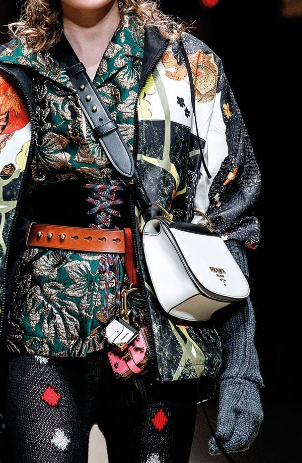 مجموعتا حقائب من Prada لشخصية رائدة