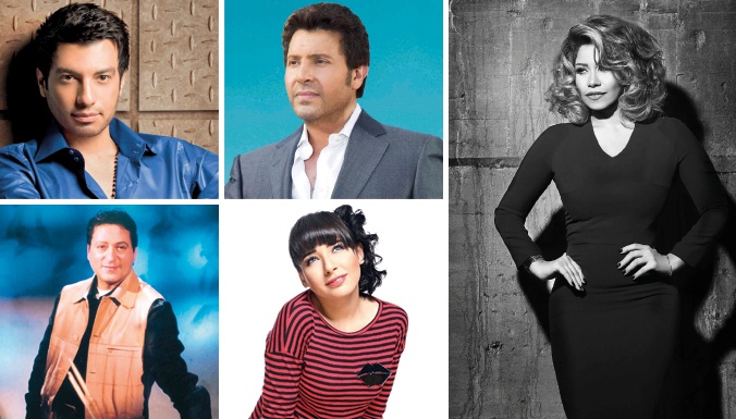 شيرين عبدالوهاب وهاني شاكر وساندي وإيهاب توفيق ومحمد الحلو... نجوم عائدون من الاعتزال