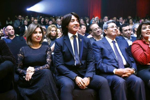 محمود سعد وهاني البحيري بين الحضور
