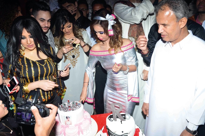 نجوم «ستار أكاديمي» بالجلباب في عيد ميلاد رنا سماحة