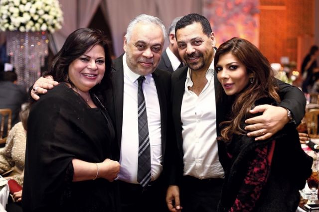 طارق العريان وأصالة وأشرف وماجدة زكي
