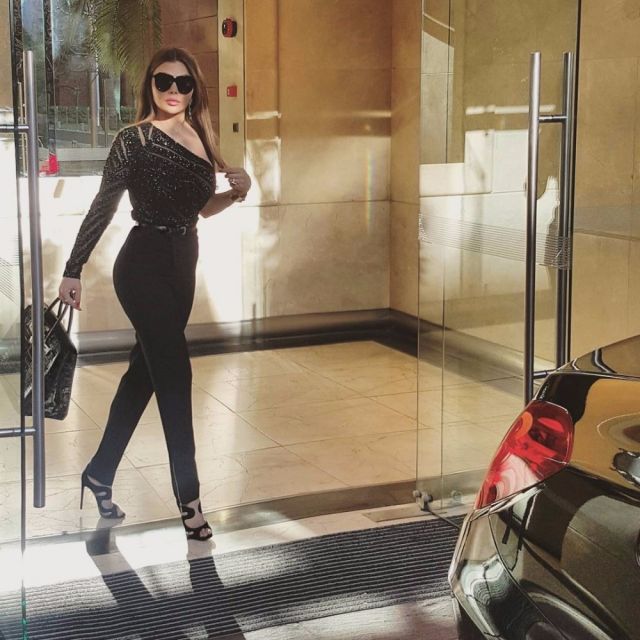 Haifa Wehbe in Elie Saab