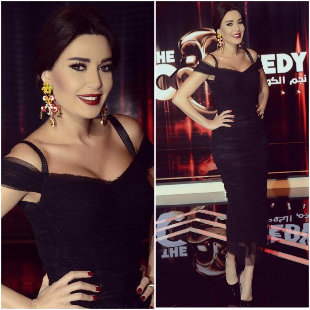 Cyrine Abdlnour in Dolce & Gabbana Cyrine Abdlnour in Dolce & Gabbana