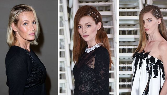 موضة حبات الكريستال الشوارفسكي في الشعر... هل تجرؤين؟