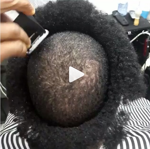 بالفيديو - شاهدوا أغرب قصة شعر في حياتكم!