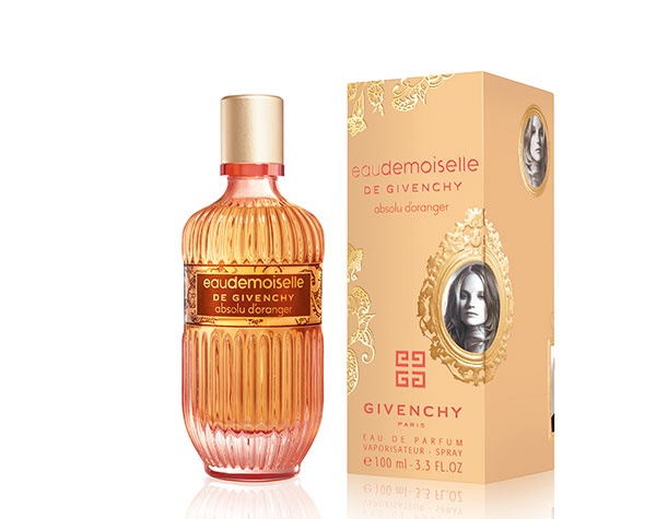 Givenchy Eaudemoiselle de Givenchy Absolu d'Oranger Eau de Parfum  شرقي بنفحات وردية أثيرية مصدرها زهر البرتقال، الياسمين، والورد المخمليّ مع لمسات من البخّور، الأخشاب الثمينة، فول التونكا والفانيلا. 