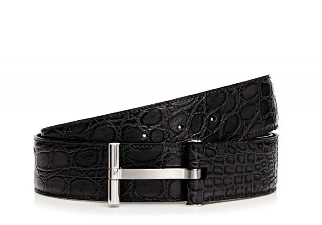 حزام بإبزيم مميّز من TOM FORD