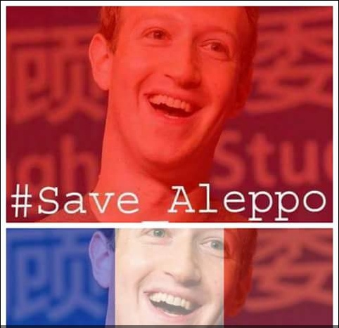 بالصور - مارك زوكربيرغ يتعرض لهجوم عنيف بسبب حلب