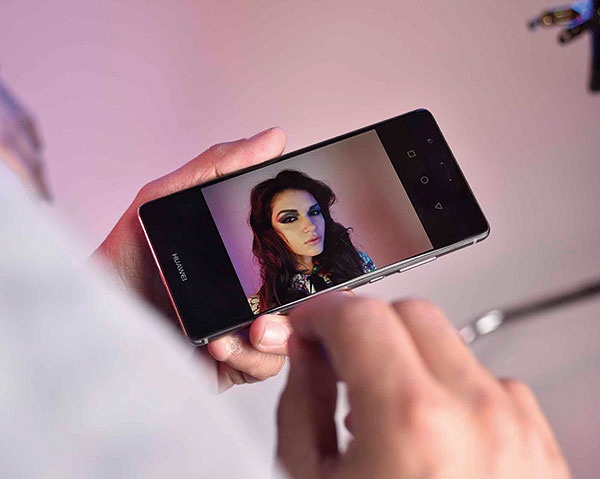 كواليس جلسة التصوير 
