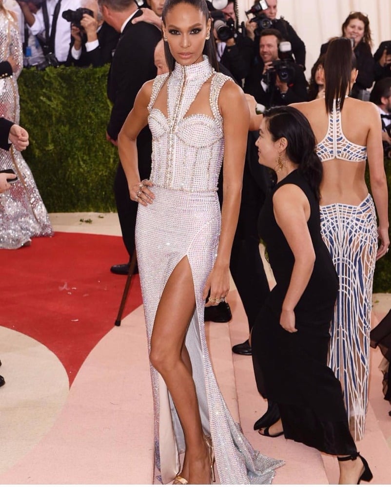 Joan Smalls in Balmain