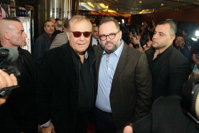 محمود عبدالعزيز ونجله محمد
