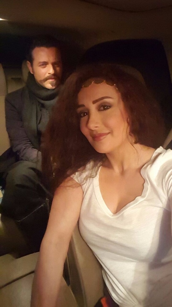 بالصور - سيلفي كندة حنّا ويوسف الخال تشعل مواقع التواصل الإجتماعي