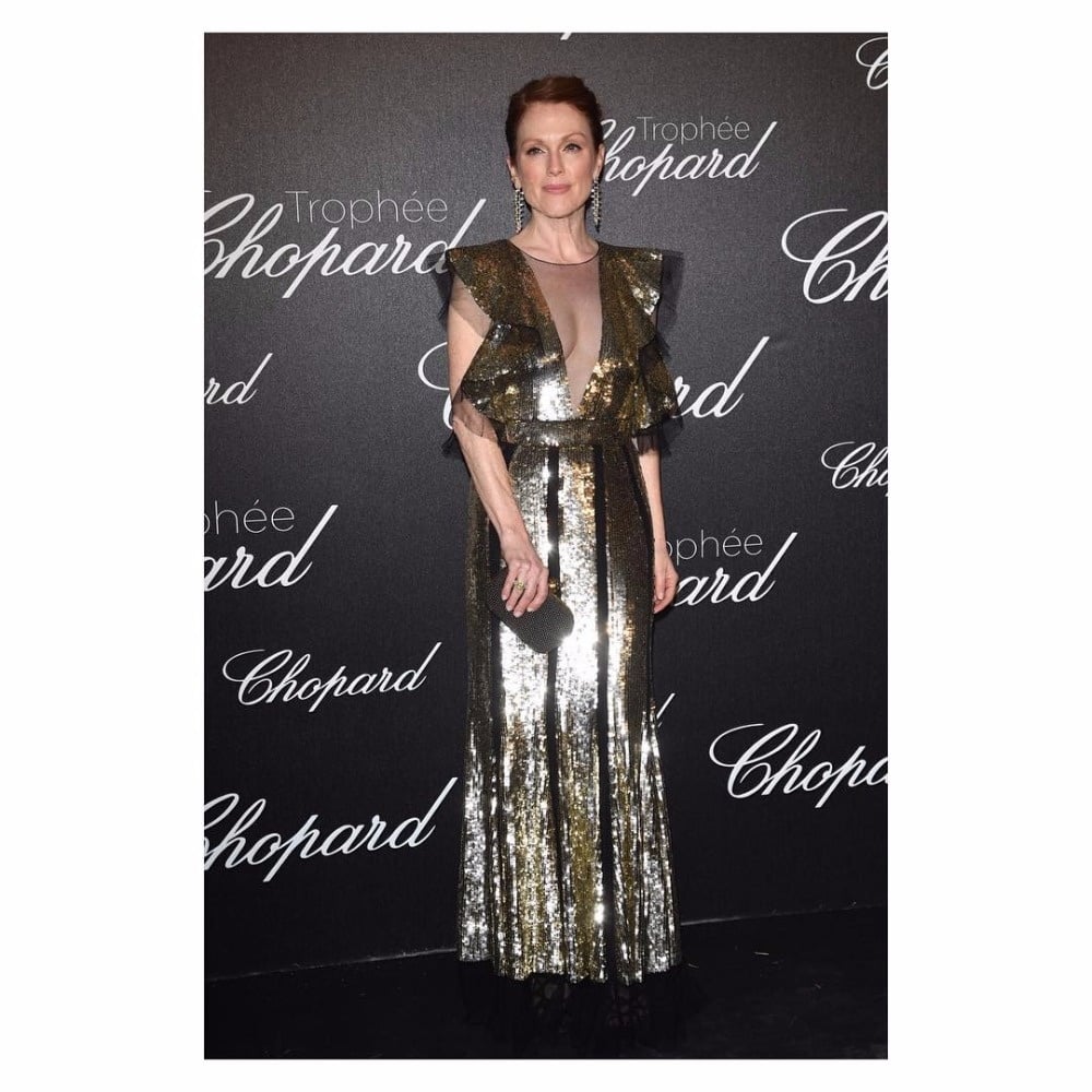 Julianne Moore in  Alexander McQueen