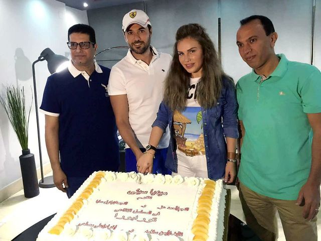 بالصور - ما الذي جمع أحمد عز ونيكول سابا؟