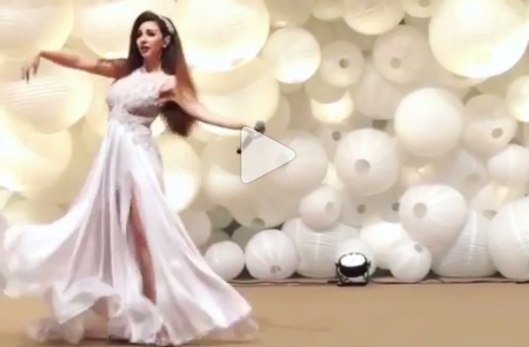 بالفيديو - ميريام فارس تشعل حفل زفاف بصوتها ورقصها المميّز
